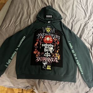 Vetements METAL PATCH LOGO Hoodie